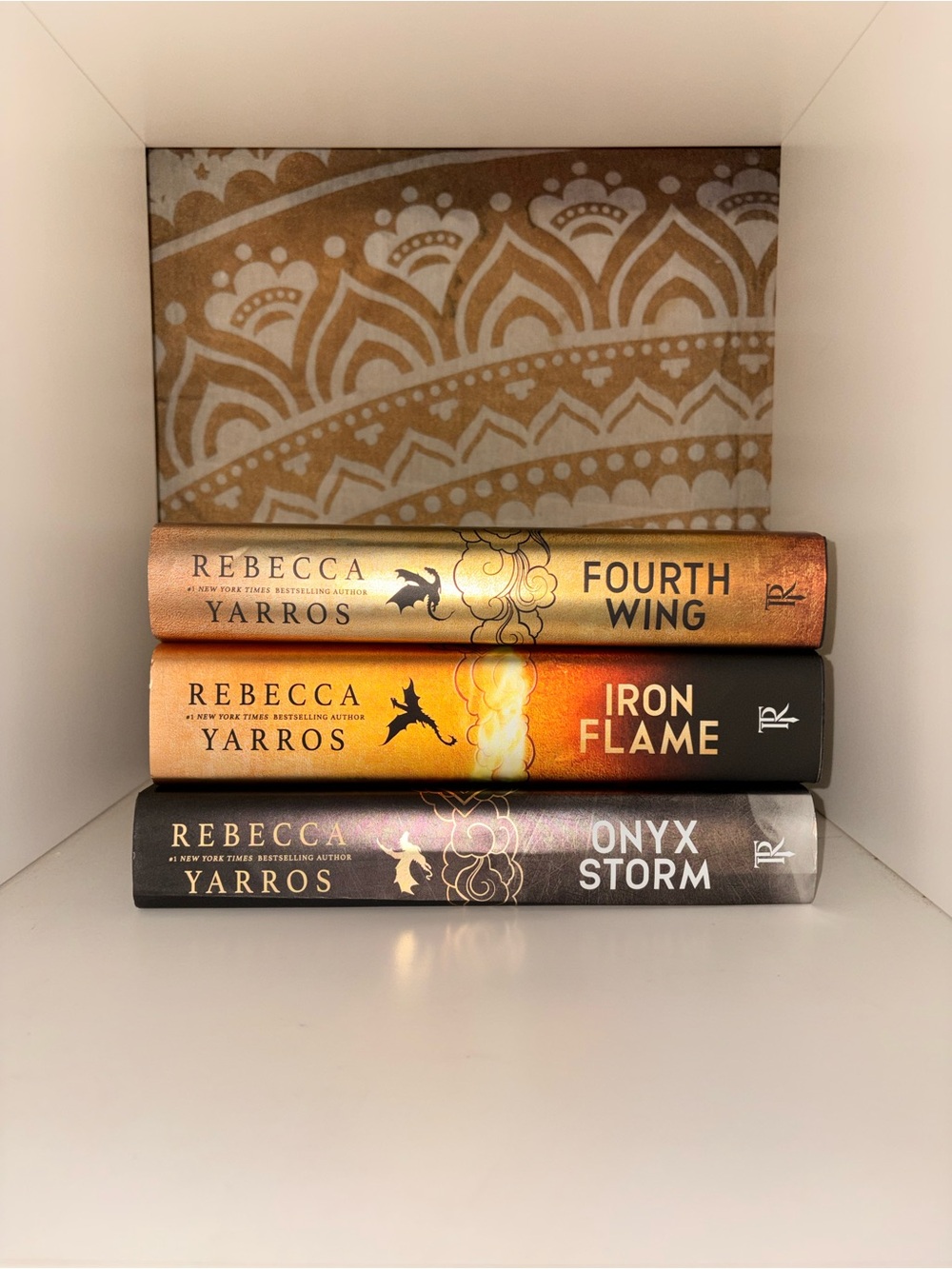 Hardcover Novel Set - Gold and Black Decorative Spines